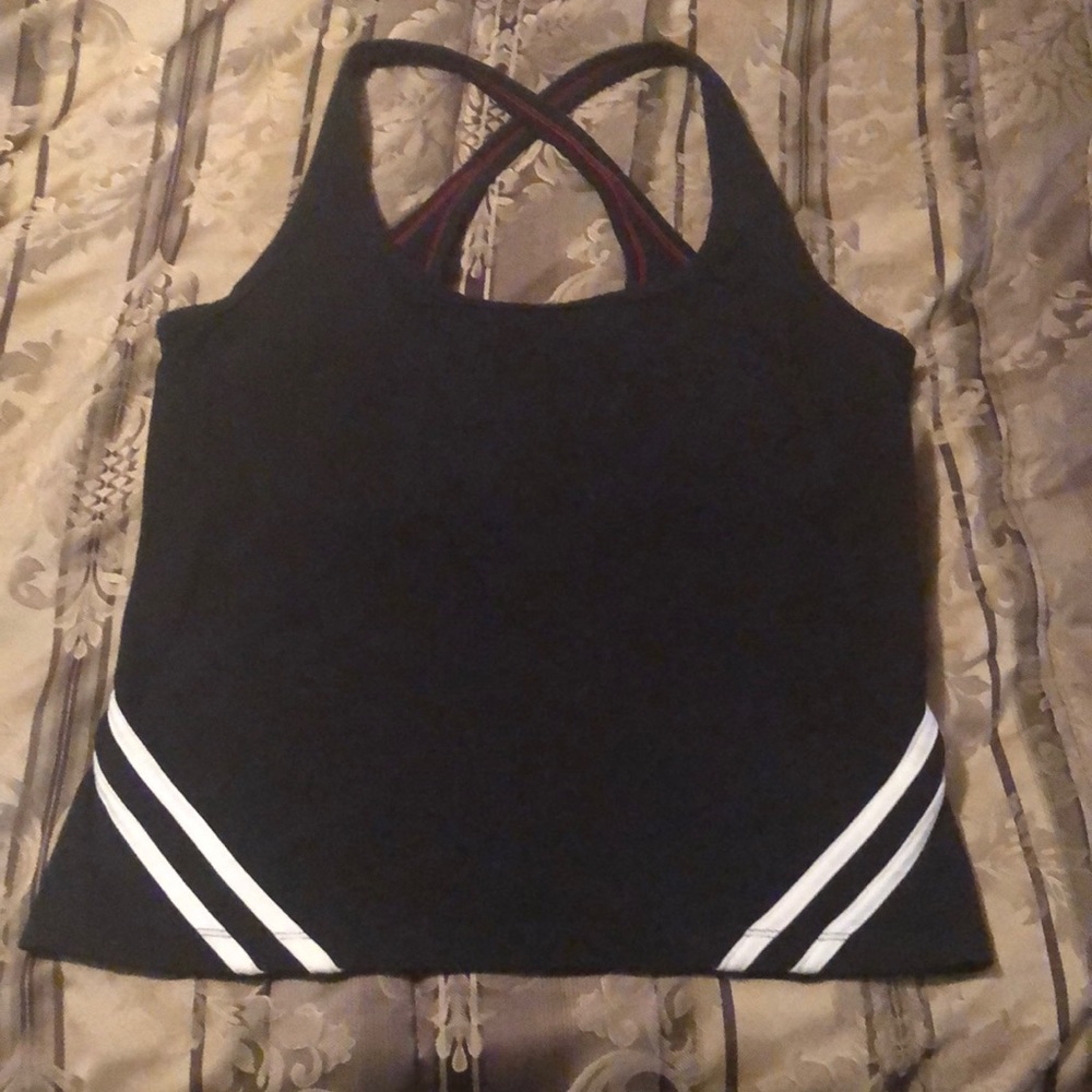 Tommy Hilfiger shelf bra racer back top